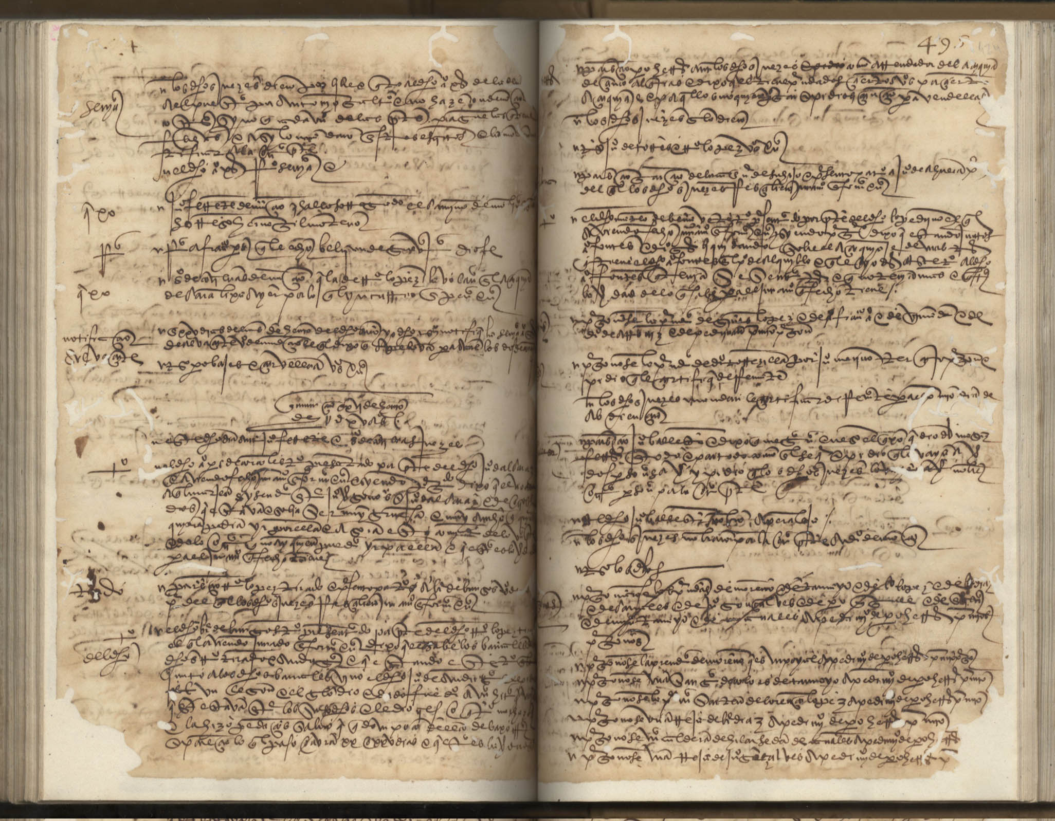 Registro de Ginés Guirao, Murcia. Años 1504-1526.